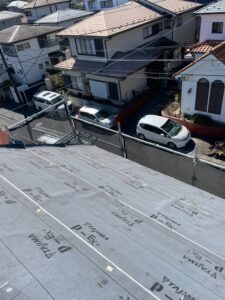 横浜市緑区屋根修理防水シート